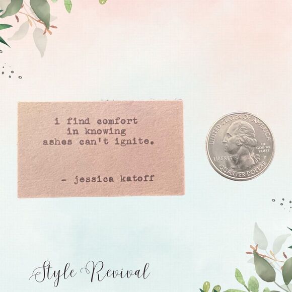 🎉 10/$10 Stickers - Inspiring Celebrity Quote Decals - Jessica Katoff - Picture 2 of 2